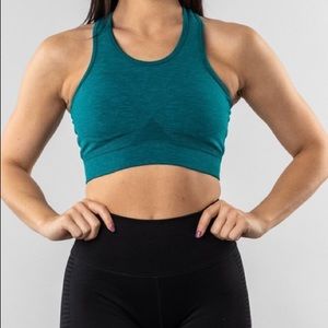 Alphalete aero bra in teal!